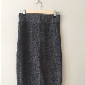 Roots high-waisted sweater skirt